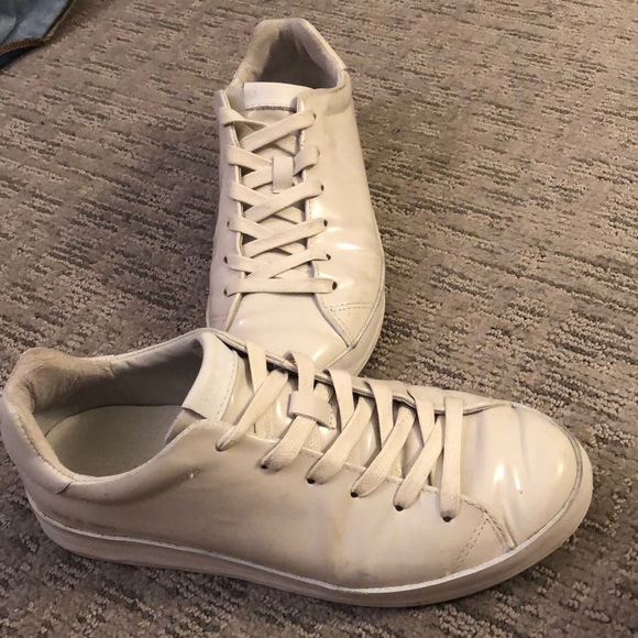 Rag and bone RB1 low white leather sneakers - Picture 3 of 4